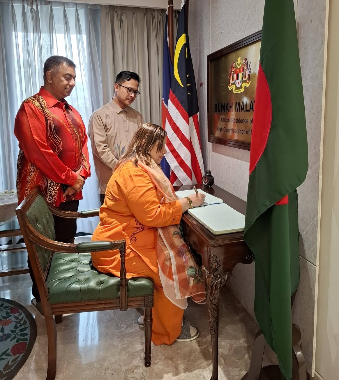 Mahbub Alam at the Bangladesh High Commission in Malaysia
